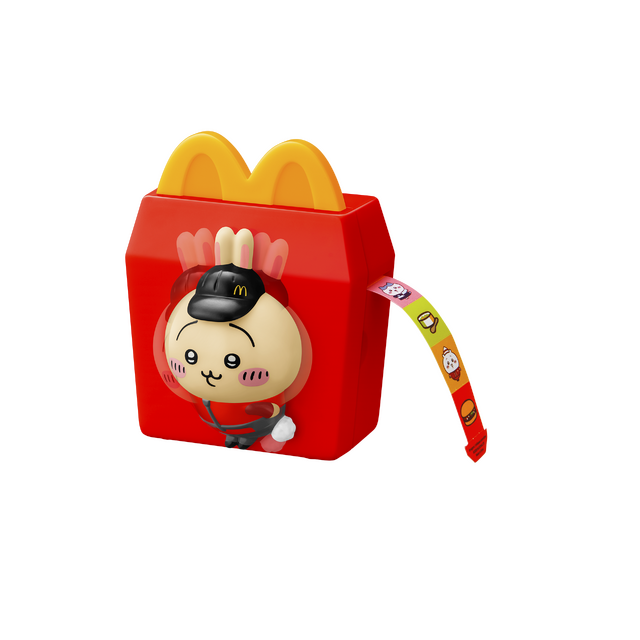 マクドナルドにて、映画「マイクラ」と「ちいかわ」のハッピーセットが期間限定で販売！ハチワレたちも歴代クルーのユニフォーム姿に