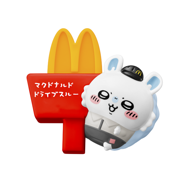 マクドナルドにて、映画「マイクラ」と「ちいかわ」のハッピーセットが期間限定で販売！ハチワレたちも歴代クルーのユニフォーム姿に