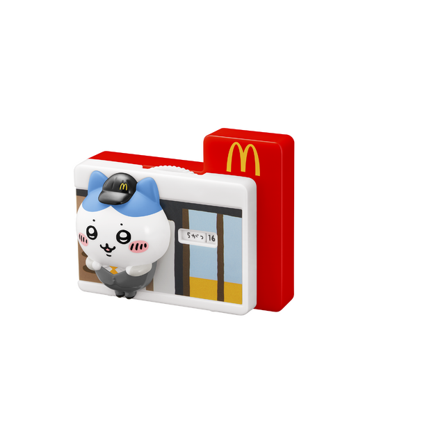 マクドナルドで働く「ちいかわ」たちが可愛い！ハッピーセットのおもちゃに、日常で役立つアイテム全8種ラインナップ