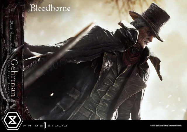 お値段約20万円！『Bloodborne』よりゲールマンがスタチュー化―葬送の刃を手にしたイケオジ“最初の狩人”を緻密に再現