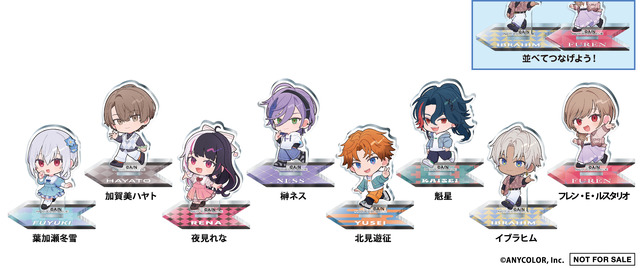 「くら寿司」×「にじさんじ」コラボが5月16日より開催！SMC組やメイフなど3組の期間限定メニュー、グッズを販売