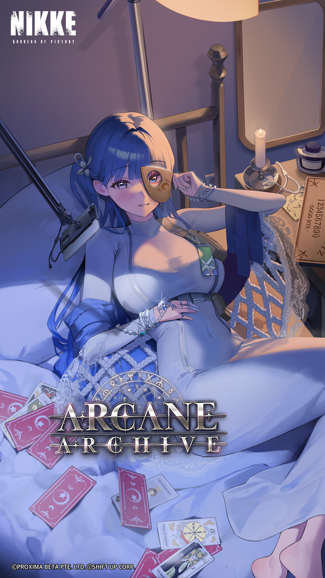ピチピチ&ムチムチのボディラインがすごい…！『勝利の女神：NIKKE』新ニケ「アルカナ」が5月15日メンテナンス後より実装