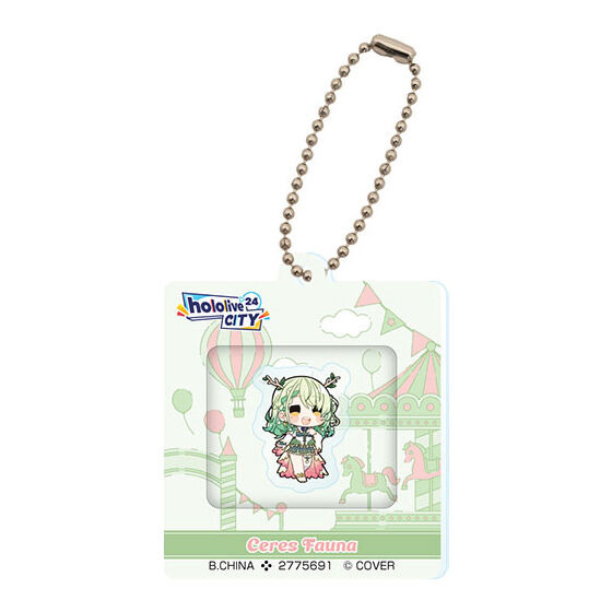 ホロライブ・紫咲シオン、大空スバルら全14種！シャカシャカ動く「hololive CITY’24」アクリルウィンドウチャーム第4弾