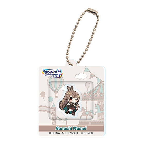 ホロライブ・紫咲シオン、大空スバルら全14種！シャカシャカ動く「hololive CITY’24」アクリルウィンドウチャーム第4弾