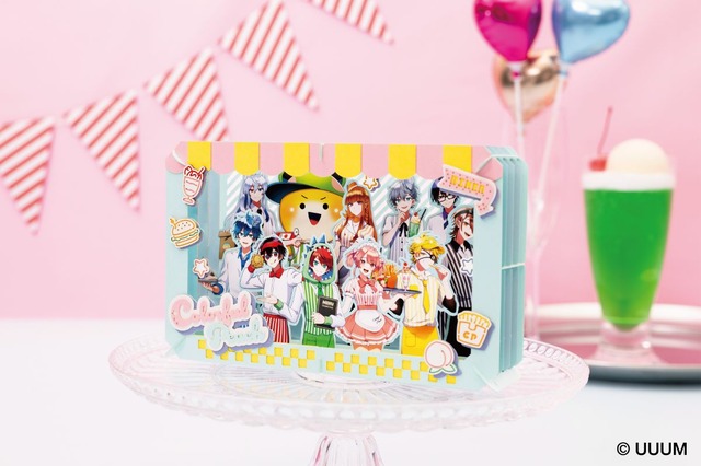 「カラフルピーチ」が可愛いペーパーシアター化！“ダイナー”をモチーフに「からぴち」メンバー勢揃いのファン必見アイテム