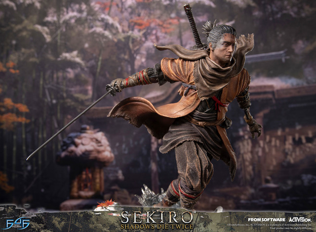『SEKIRO』主人公「狼」のスタチューが予約開始！楔丸と不死斬りを背負い、戦国の世を駆ける