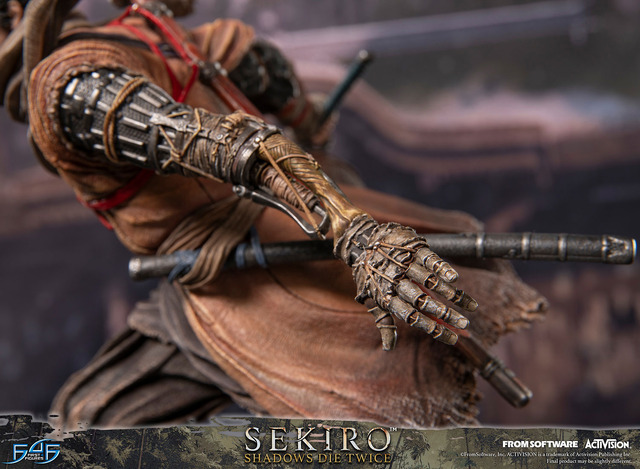 『SEKIRO』主人公「狼」のスタチューが予約開始！楔丸と不死斬りを背負い、戦国の世を駆ける