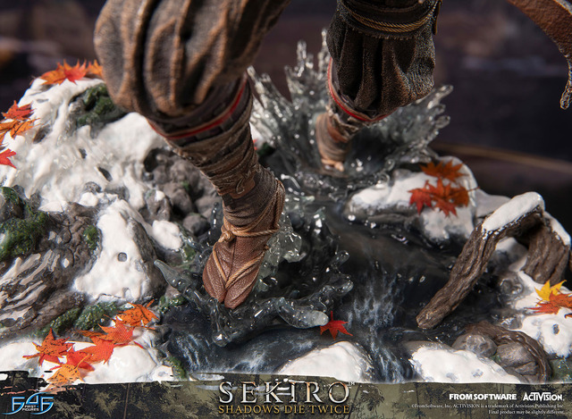 『SEKIRO』主人公「狼」のスタチューが予約開始！楔丸と不死斬りを背負い、戦国の世を駆ける