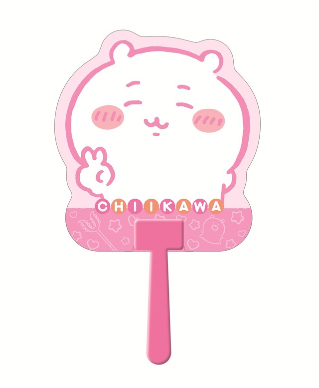 「ちいかわ」可愛いワイヤレスイヤホンも！新商品全4種が本日5月16日11時より発売ーミニサイズのうちわはピースデザイン