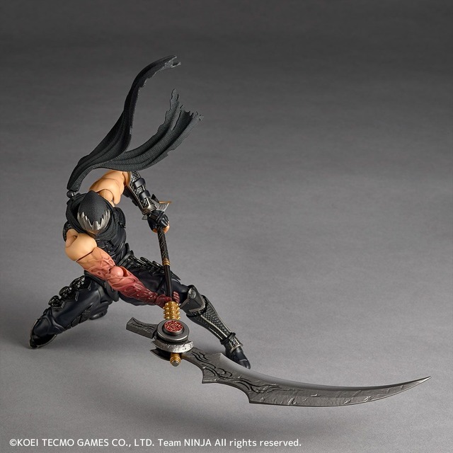 『NINJA GAIDEN 3』より「かすみ」と「リュウ・ハヤブサ」が立体化！スタイリッシュな忍装束で作中アクションを再現