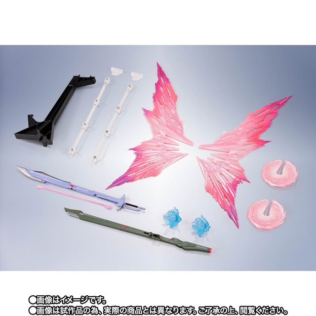 「ガンダムSEED」デスティニー、ストフリのMETAL ROBOT魂[Re:Coordinate]版に「エフェクトパーツセット」が登場！鮮やかな「光の翼」が機体を引き立てる