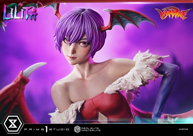 『ヴァンパイア』人気キャラ「リリス」の幼くも残虐な雰囲気を表現！約19万円の高級スタチュー、400個限定で予約開始