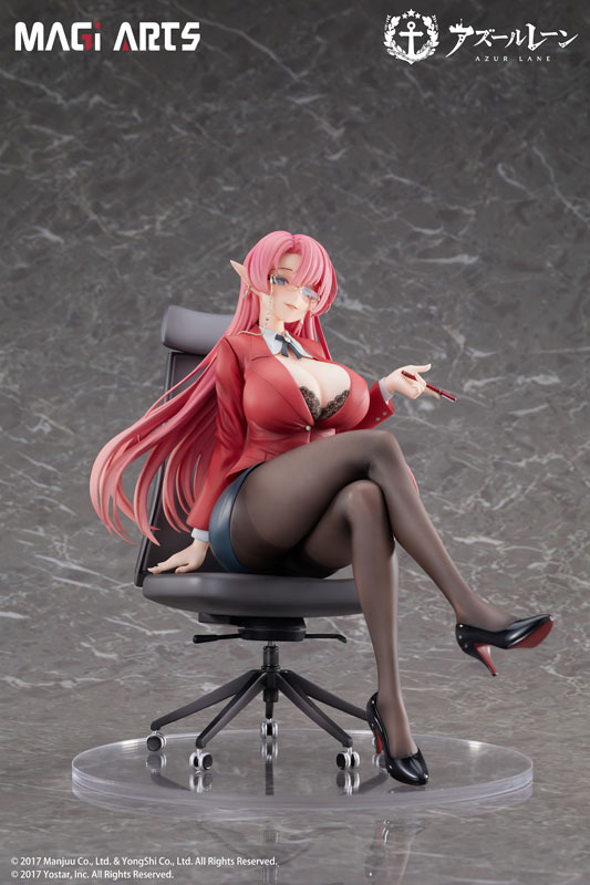 大きく開いた胸元！『アズレン』より「デューク・オブ・ヨーク 賢装のペダゴーグVer.」1/6スケールフィギュアが予約受付中