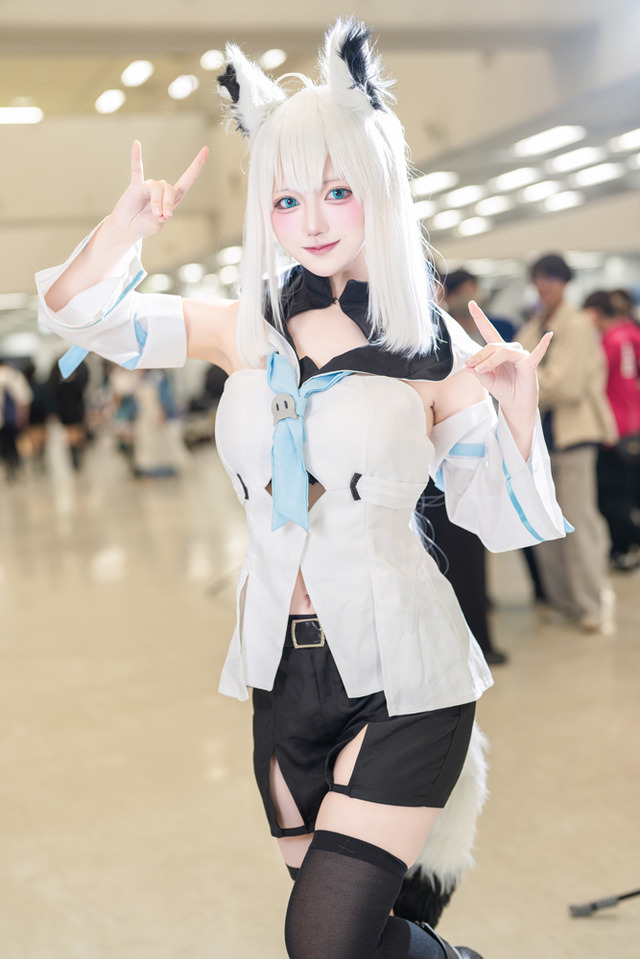 白上フブキ「ホロライブ」／むあ（X：@mua_cos_）