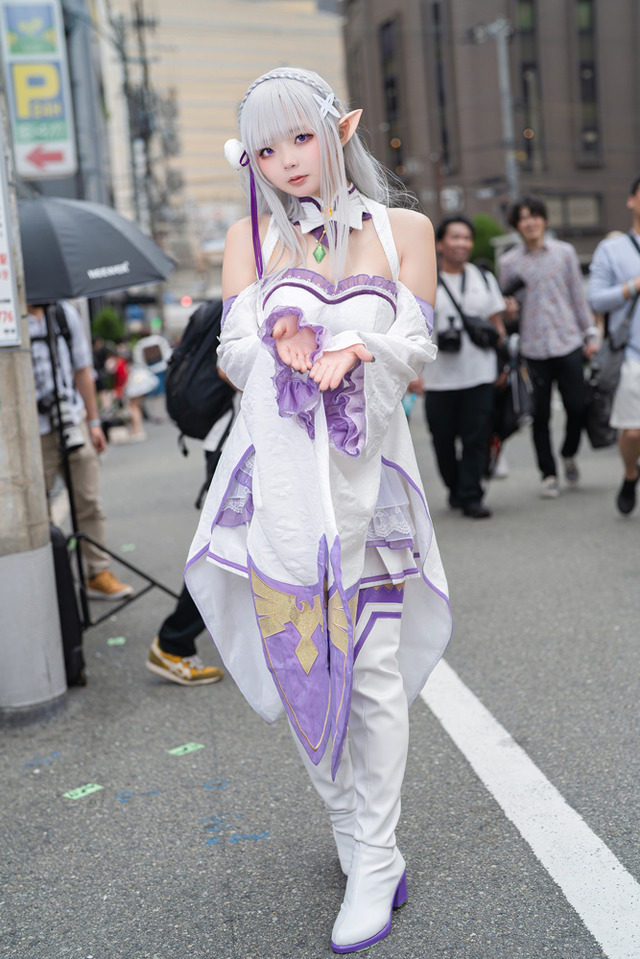 エミリア「Re:ゼロから始める異世界生活」／ちゅちゅ（X：@nagomitei_chu3）
