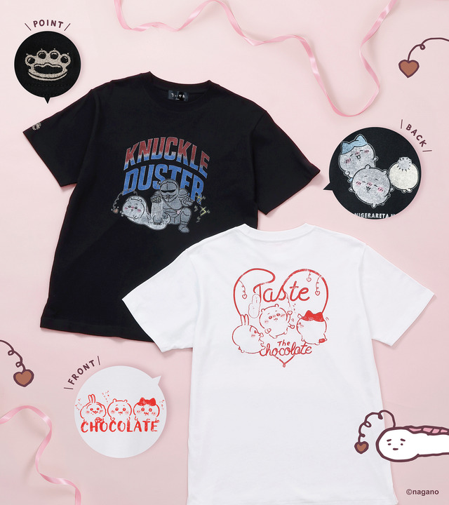 チョコを頬張る「ちいかわ」たちが可愛すぎる…！トーキングヘッズにて、Tシャツやエコバックなど新商品全8種が本日5月23日12時発売