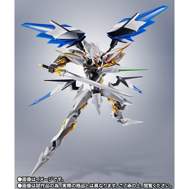 「クロスアンジュ」より主人公機「ヴィルキス」がROBOT魂に出撃！飛翔形態から駆逐形態への変形も再現
