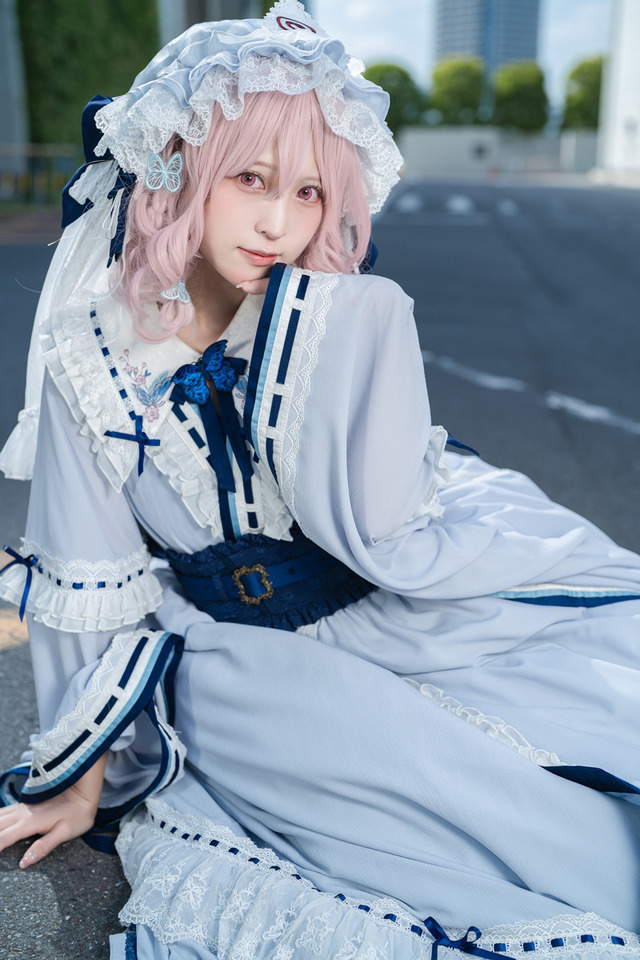 西行寺幽々子／猫田あしゅ（X：@Nekota_Ashu）