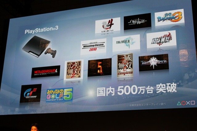 【TGS 2010】足元は好調、モンハンモデルPSPも登場～SCEプレスカンファレンス(1)