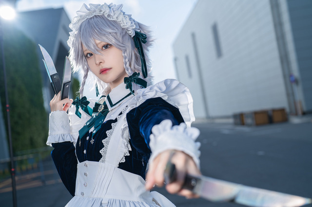 十六夜咲夜／やもはちこ（X：@yamo8cos）