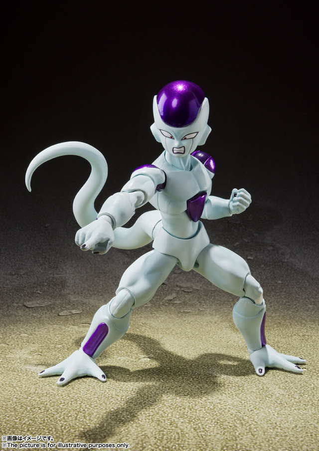 今のは痛かった…痛かったぞー！ドラゴンボールZより「S.H.Figuarts フリーザ 第四形態」が再販―「叫び顔」も付属し迫真のシーンが決まる