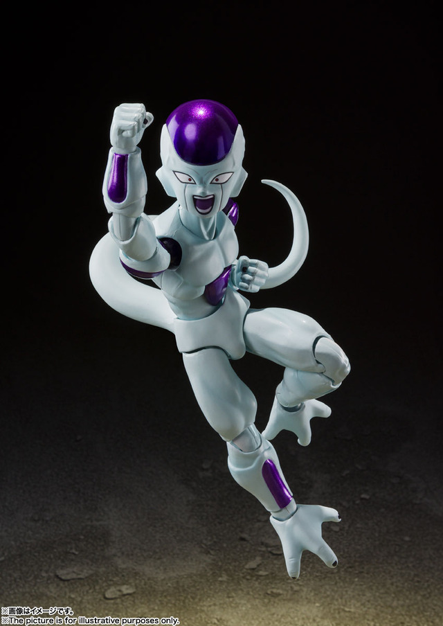 今のは痛かった…痛かったぞー！ドラゴンボールZより「S.H.Figuarts フリーザ 第四形態」が再販―「叫び顔」も付属し迫真のシーンが決まる