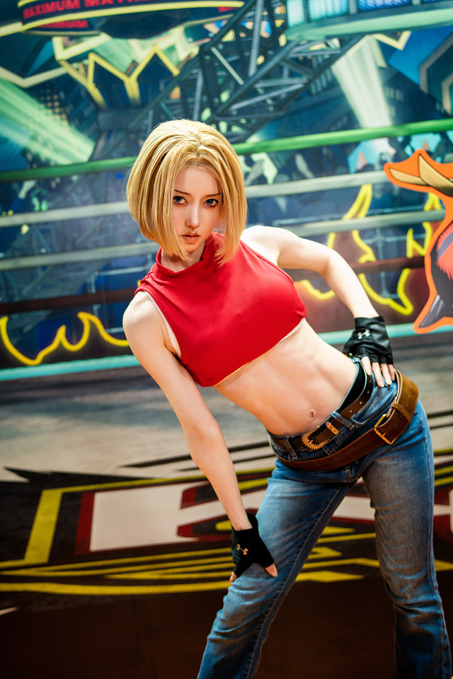 ブルー・マリー『餓狼伝説』／mahi（X：@mahi_cos）