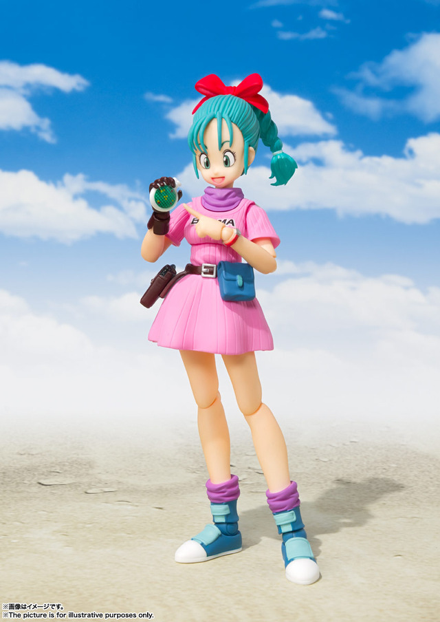 「ドラゴンボール」ブルマが懐かしの“ピンク服姿”でフィギュア化！連動性ある「ブルマのバイク」と共に再販