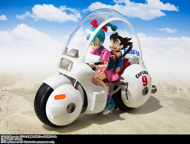 「ドラゴンボール」ブルマが記念すべき第1話の“ピンク服姿”でフィギュアに！連動性ある「ブルマのバイク」と共に再販
