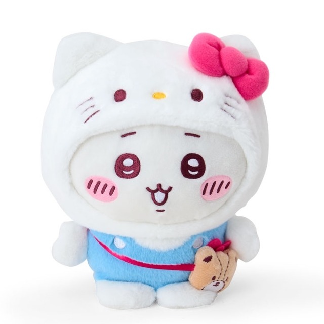 「ちいかわ」×「サンリオキャラクターズ」ペア同士がそれぞれになりきる！“ふわっふわもこもこ”衣装を纏った「うさぎ＆ポムポムプリン」など新作グッズ多数