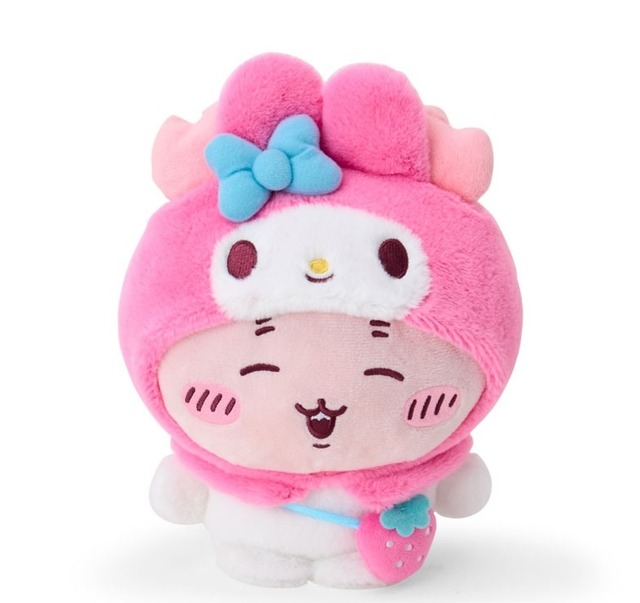 「ちいかわ」×「サンリオキャラクターズ」ペア同士がそれぞれになりきる！“ふわっふわもこもこ”衣装を纏った「うさぎ＆ポムポムプリン」など新作グッズ多数