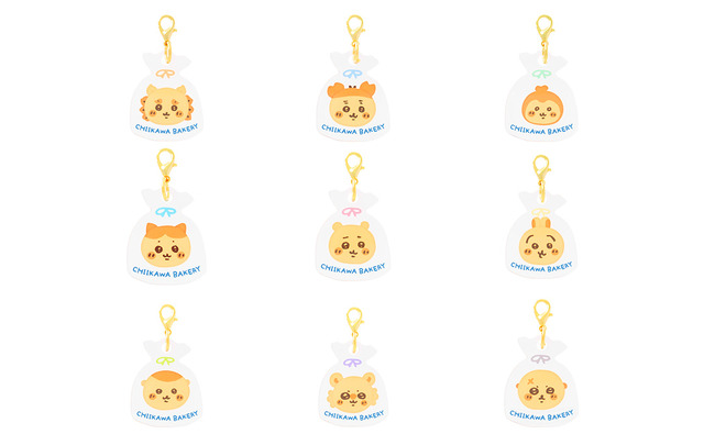 パンにサンドされた「ちいかわ」たちが可愛すぎる…！マスコットやステーショナリーなど「ちいかわベーカリー」限定グッズ第2弾が6月13日発売