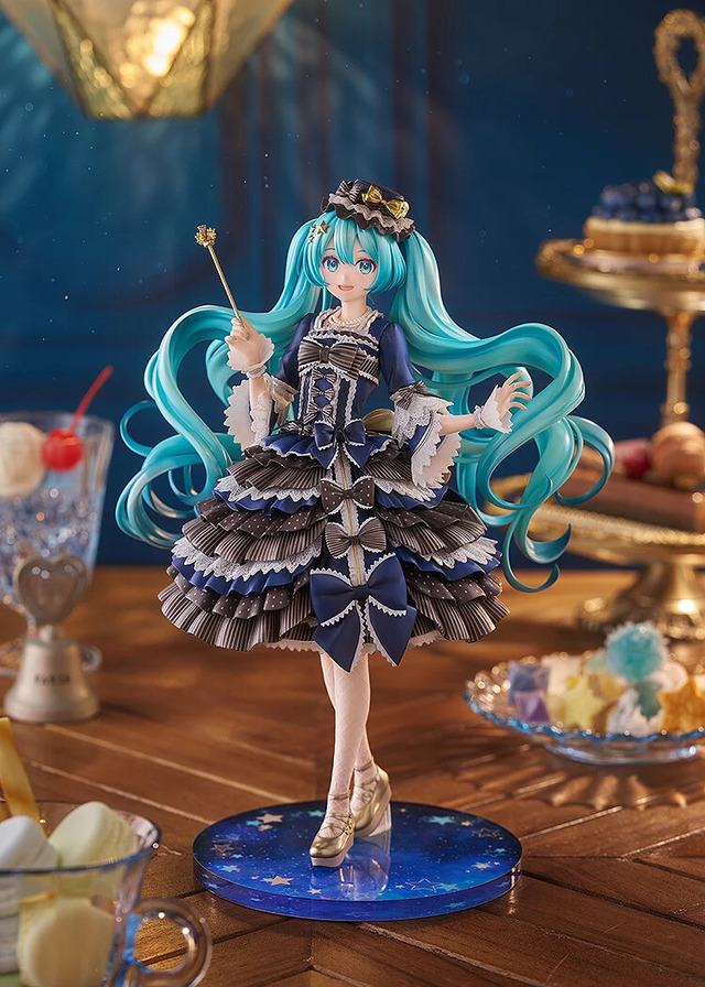 可愛いロリィタ服を纏った「初音ミク 流星ア・ラ・モードVer.」フィギュアが予約開始！ツインテールにはパール塗装を施し品のある仕上がり