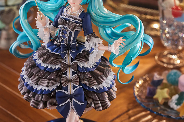 可愛いロリィタ服を纏った「初音ミク 流星ア・ラ・モードVer.」フィギュアが予約開始！ツインテールにはパール塗装を施し品のある仕上がり