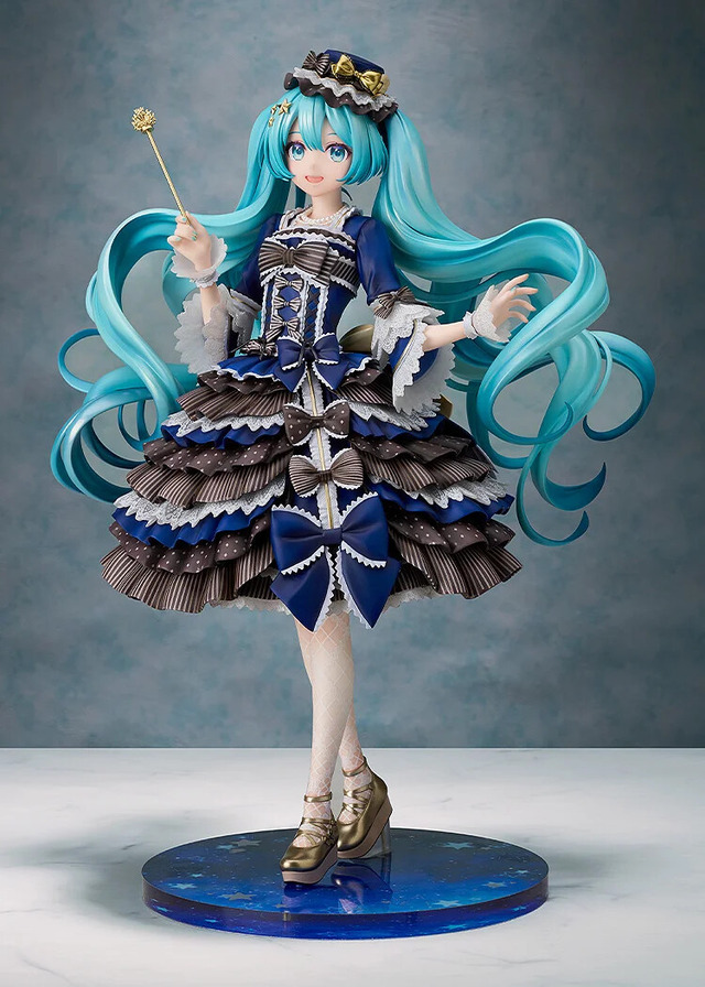 可愛いロリィタ服を纏った「初音ミク 流星ア・ラ・モードVer.」フィギュアが予約開始！ツインテールにはパール塗装を施し品のある仕上がり