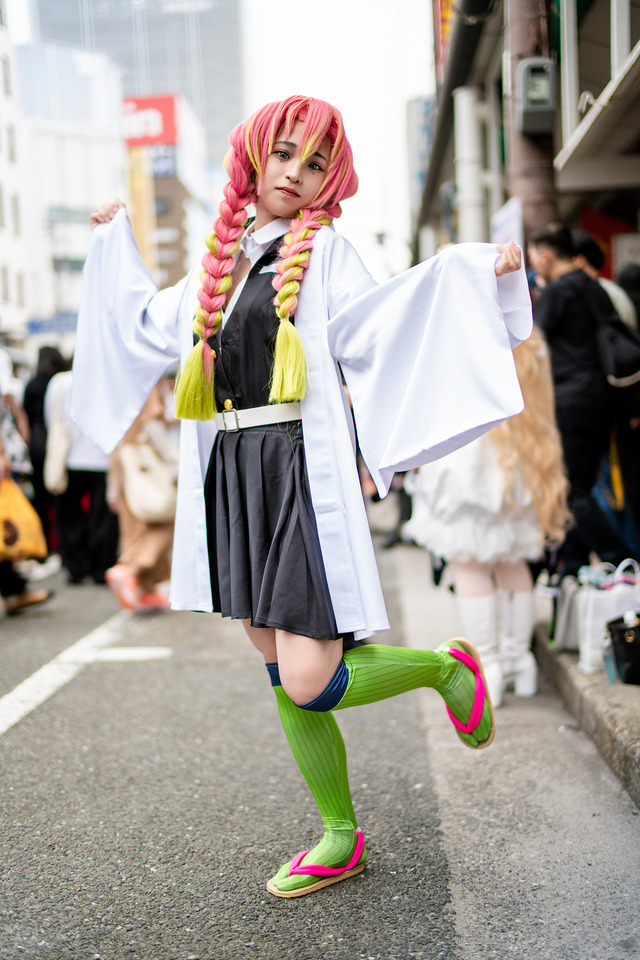 甘露寺蜜璃「鬼滅の刃」／シングルマザーまる（X：@rF0o7tBTQVEbPik）