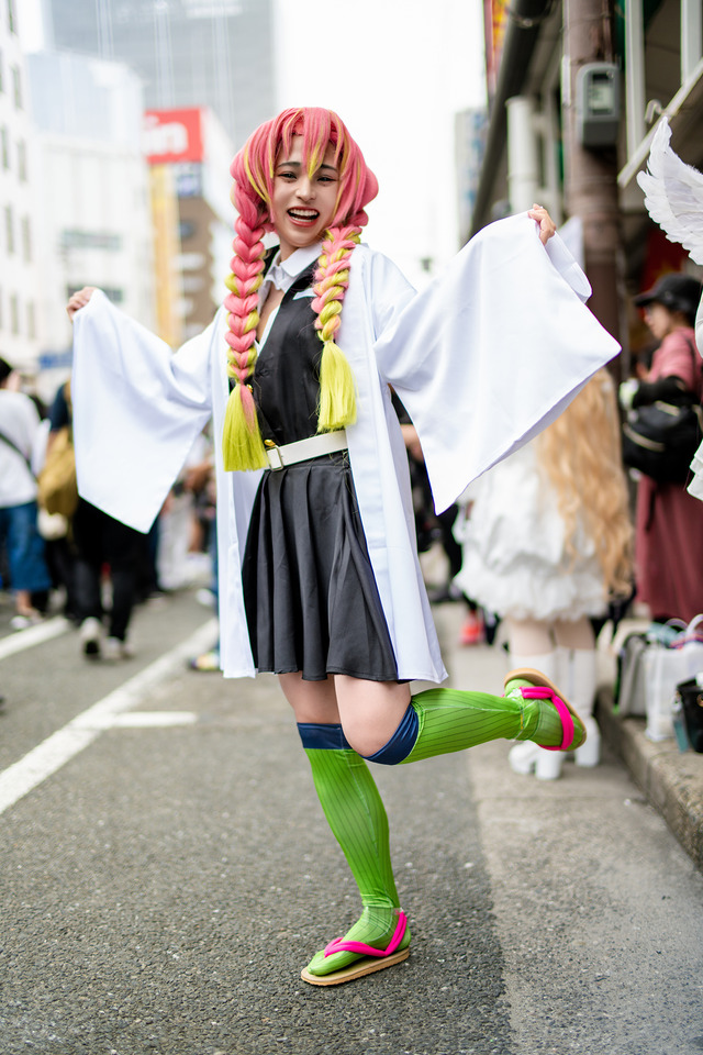 甘露寺蜜璃「鬼滅の刃」／シングルマザーまる（X：@rF0o7tBTQVEbPik）