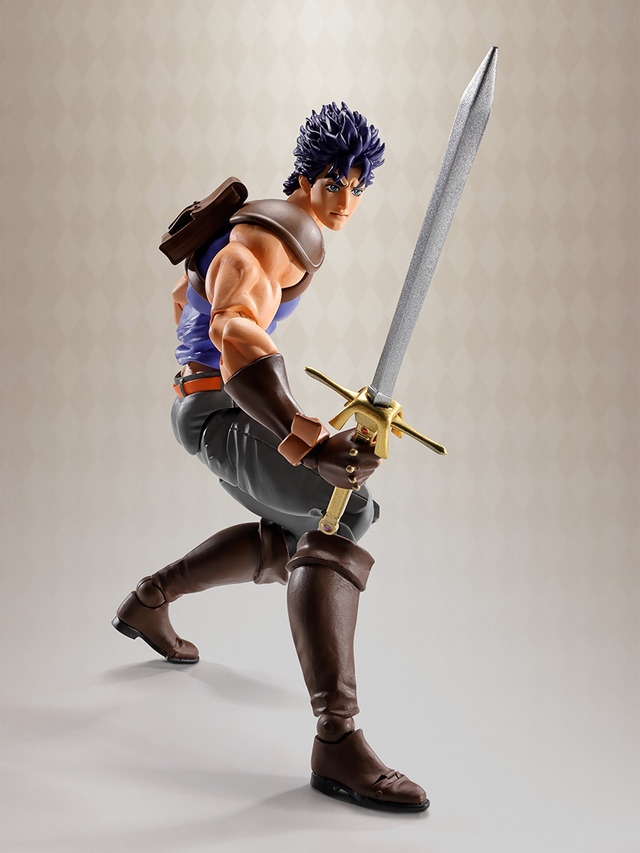 「ジョジョ」“波紋疾走”が迫力満載！「ジョナサン・ジョースター」がアクションフィギュア化、幸運と勇気の剣も付属