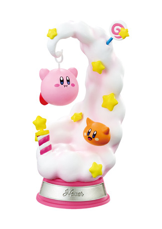 『星のカービィ』ゆらゆら揺れるインテリアフィギュア第3弾に、『64』カービィ＆リボン含む全6種！囚われたワドルディも助けたい