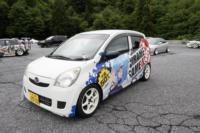 ガルウィングの湊あくあ＆紫咲シオンがイカす！「ホロライブ」「にじさんじ」など奥伊吹に集まったVTuber痛車まとめ【ARCChampionship 2025フォトレポ】