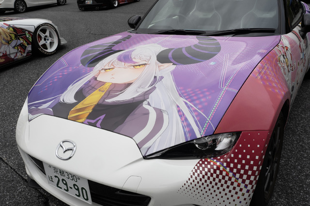 ホロライブ・ラプ様の痛車＆痛バイクが奥伊吹に集う！誕生日配信にあわせたファンの熱量が物凄かった【フォトレポ】