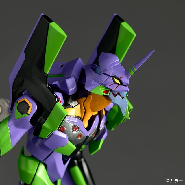 「エヴァ初号機」アクションフィギュアの決定版！A.Tフィールドの展開、“カシウスの槍”など劇中シーンを再現するオプションも充実