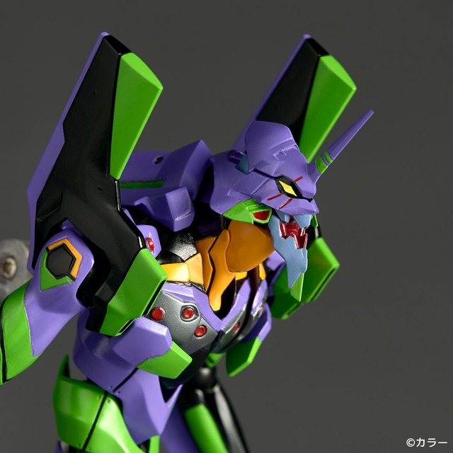 「エヴァ初号機」アクションフィギュアの決定版！A.Tフィールドの展開、“カシウスの槍”など劇中シーンを再現するオプションも充実