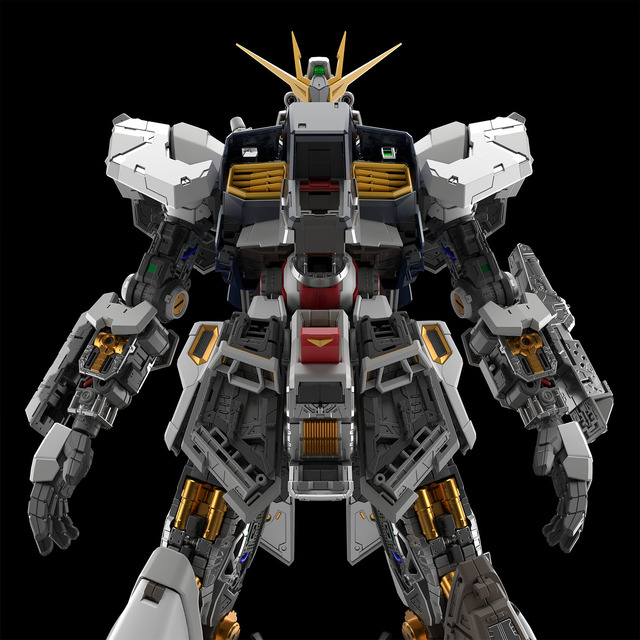 究極のガンプラ「PG UNLEASHED 1/60 νガンダム」追加情報！圧倒的密度の内部フレームや「LEDユニット（別売り）」がお披露目