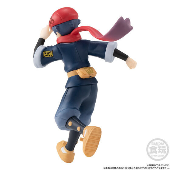 「ポケモンスケールワールド」ヒスイ地方から男の子トレーナー・テルとポケモン3匹が立体化！“ヒスイのすがた”バクフーン、ダイケンキ、ジュナイパーのセット