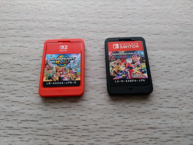 スイッチ2のゲームカードは、初代と比較してどれくらい苦いのか？ 一週間舐め続けて徹底比較【本体買えませんでした】