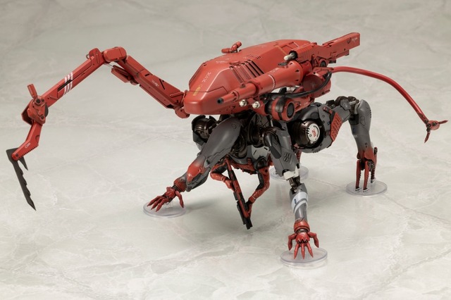 『デススト2』敵メカニック「ゴーストメック コフィンズ」が早くもプラモデル化！四脚状態への変形再現、カイラル粒子砲など武装も豊富