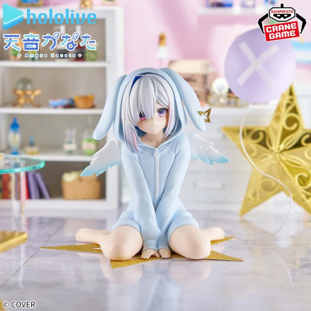 ホロライブ・天音かなたの“オフスタイル”フィギュアがクレーンゲームに登場！新規描き下ろしイラストを使用した約45cm大型クッションも同時展開