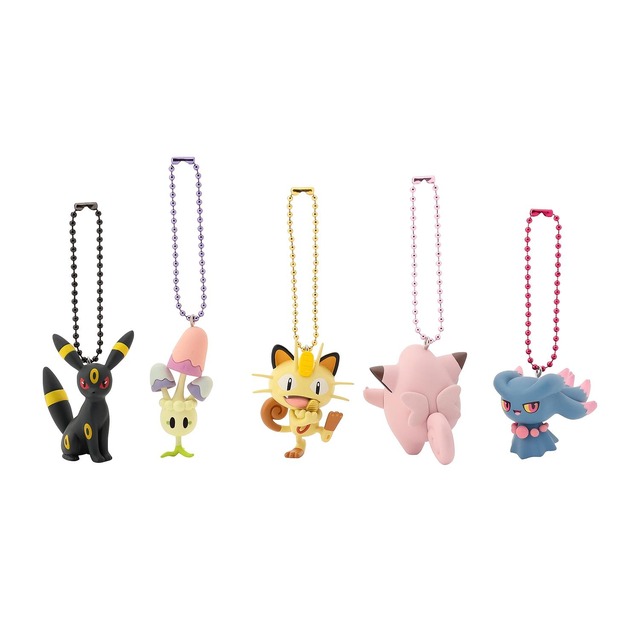 暗闇の中、ブラッキーの模様がほのかに光る！『ポケモン』カプセルトイ「蓄光フィギュアチャーム」が6月12日よりポケセンオンラインにて発売