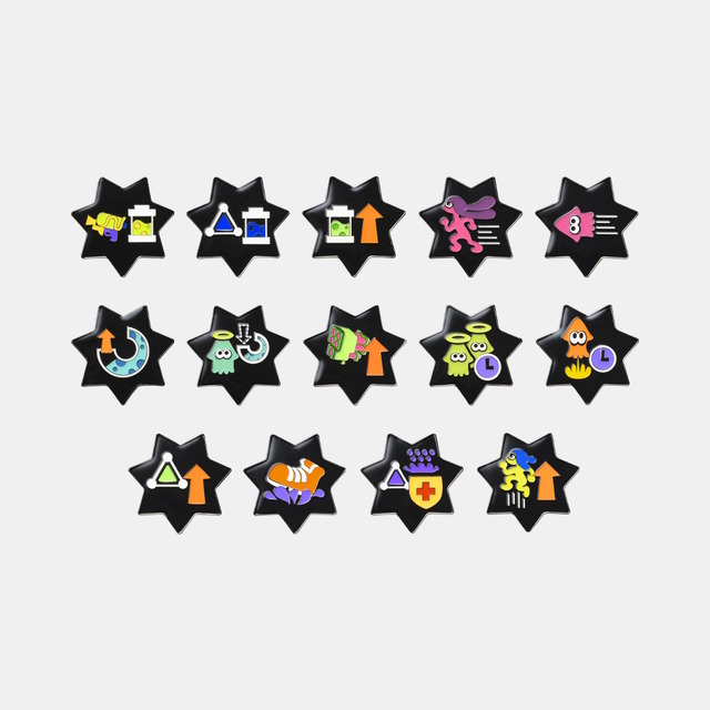 『スプラトゥーン3』“ギアパワーのかけら”がピンバッジになった！カプセルトイ仕様でNintendo TOKYO/OSAKA/KYOTOにて新発売
